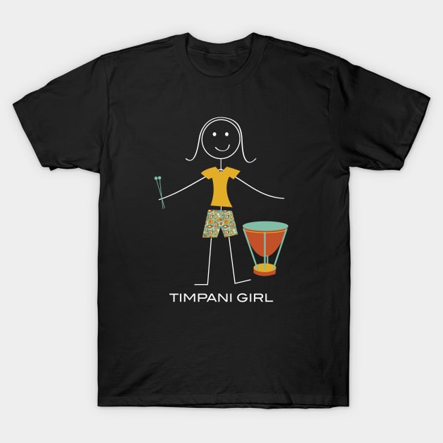 Funny Womens Timpani Design T-Shirt by whyitsme